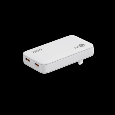 Củ Sạc 9FIT Slim PD 65W 2C GaN, sạc nhanh, bảo hành 2 năm 1 đổi 1 - Hàng chính hãng