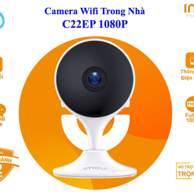 Camera wifi imou Cue 2 - Cue 2E Full HD 1080P, ĐÀM THOẠI 2 CHIỀU - Hàng Chính Hãng