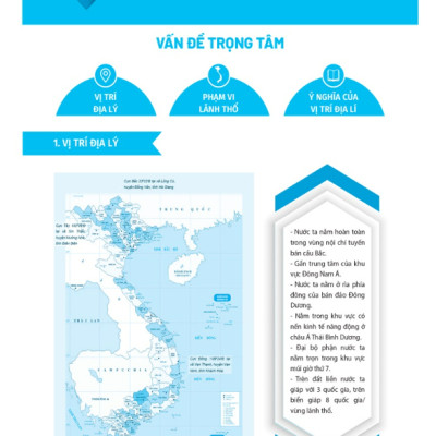 Sách - Sổ tay Tóm gọn kiến thức trọng tâm Sử - Địa - Giáo dục công dân lớp 12 (HM)