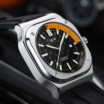 Đồng hồ nam chính hãng IW CARNIVAL IW673G-1,Kính sapphire ,chống xước,Chống nước ,BH 24 tháng,Máy cơ (Automatic)
