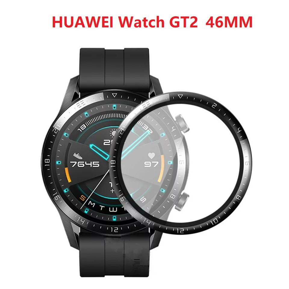 [Tặng 1 miếng 2D khi mua 2 miếng 3D Cường lực màn hình 3D Cạnh Cong Full mặt kính cho Huawei Watch GT2 46mm