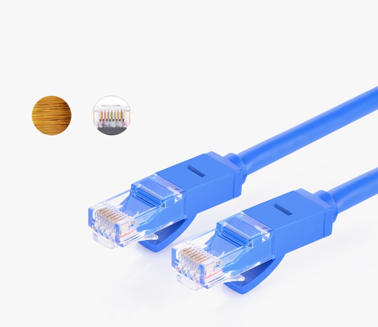 Dây mạng bấm sẵn 2 đầu Cat6 UTP Patch Cords dài 10M UGREEN NW102 11205 - Hàng chính hãng
