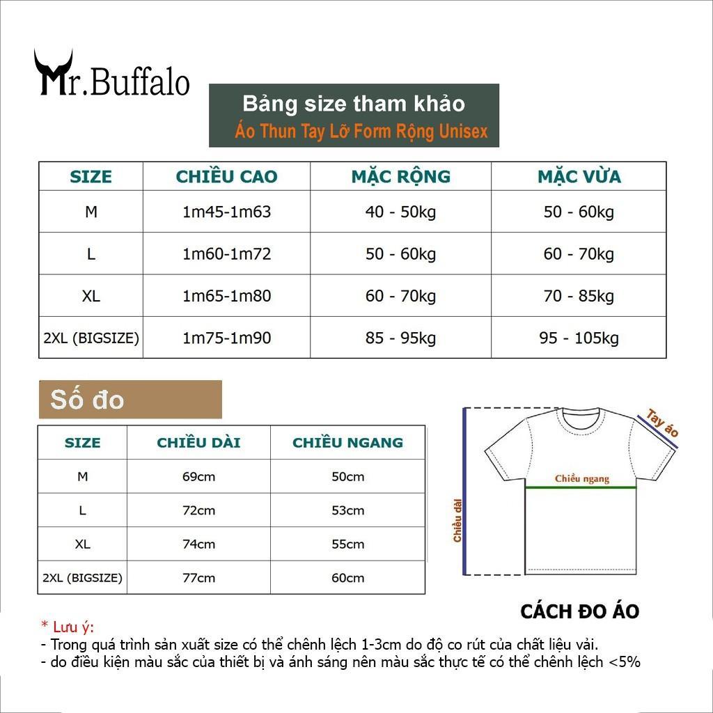 Áo đôi , áo thun cặp nam nữ tay lỡ Unisex Gấu Trắng Gấu Nâu form rộng vải cotton T64T65- Mr.Buffalo