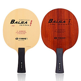 Cốt Vợt Bóng Bàn Yinhe Balsa T9 - Cấu Tạo 5 Gỗ , 1 Carbon - Tặng 1 Mặt Gai Thủ không Lót