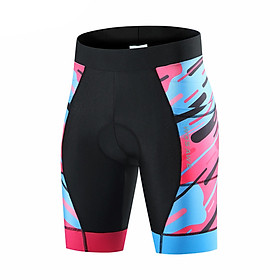 Wosawe Women Cycling Shorts Breathable Padded Bike Biking Riding Bicycle Shorts Tights with Padding