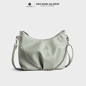 Túi Yuumy ( Thời trang nữ mềm mại phối xích - Túi đeo chéo da Seasand YN185 )