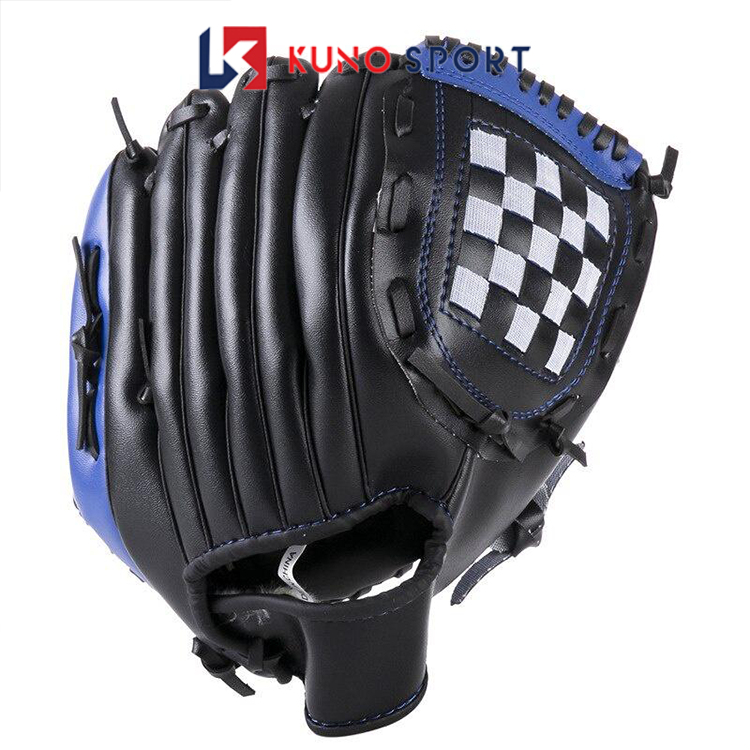 Găng tay bóng chày da pu KUNOSPORT size tay 10,5/11,5/12,5inch găng tay chơi bóng chày cao cấp