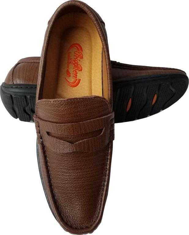 Giày Mọi Nam Da Bò BIGGBEN Cao Cấp GM242
