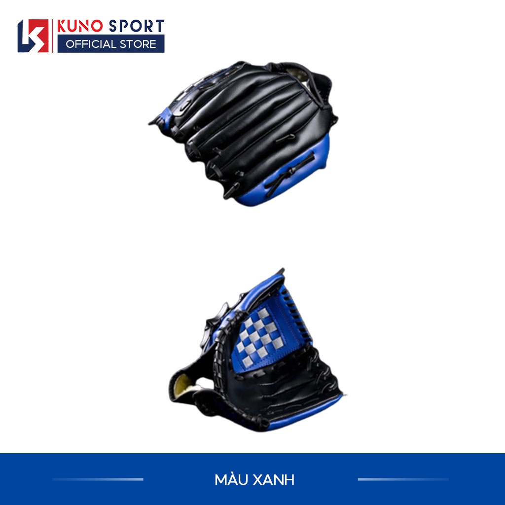 Găng tay bóng chày da pu KUNOSPORT size tay 10,5/11,5/12,5inch găng tay chơi bóng chày cao cấp