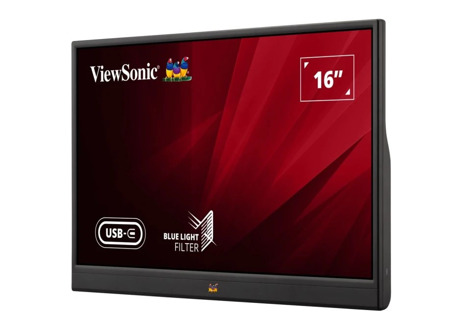 Màn Hình Di Động ViewSonic VA1655 16" IPS FHD USB-C - Hàng chính hãng