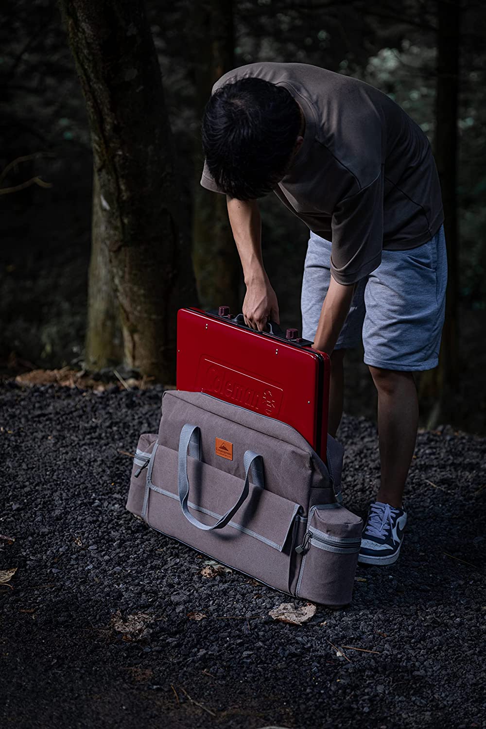 Túi đựng đồ nấu ăn dã ngoại canvas Campingmoon CM-B (cooker bag)
