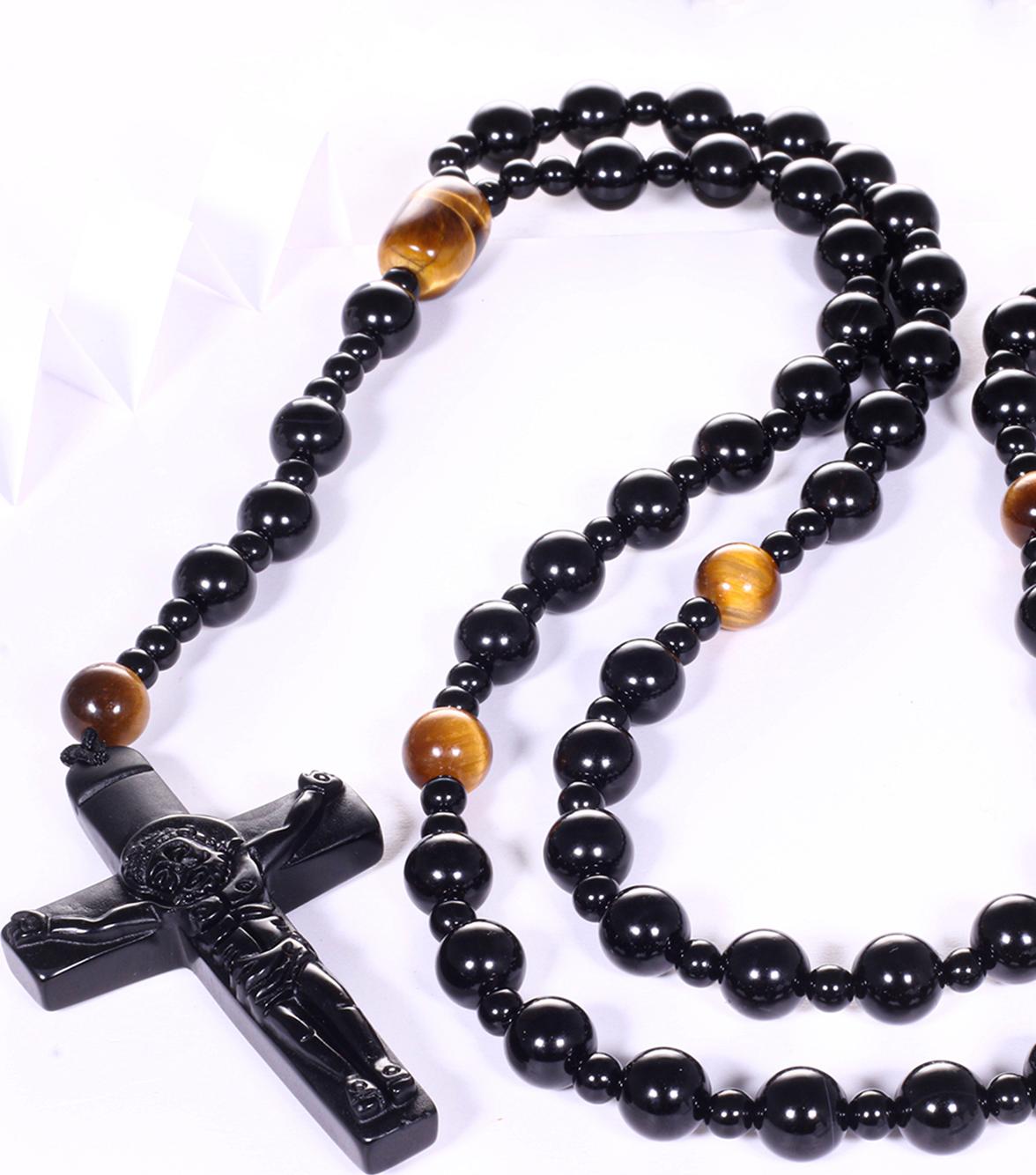 Chuỗi cổ thánh giá đá thiên nhiên - Ngọc Quý Gemstones