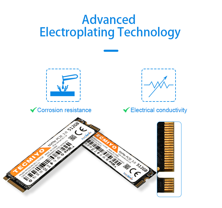 Ổ cứng SSD Tecmiyo NVME PCIE 3.0 - Hàng chính hãng