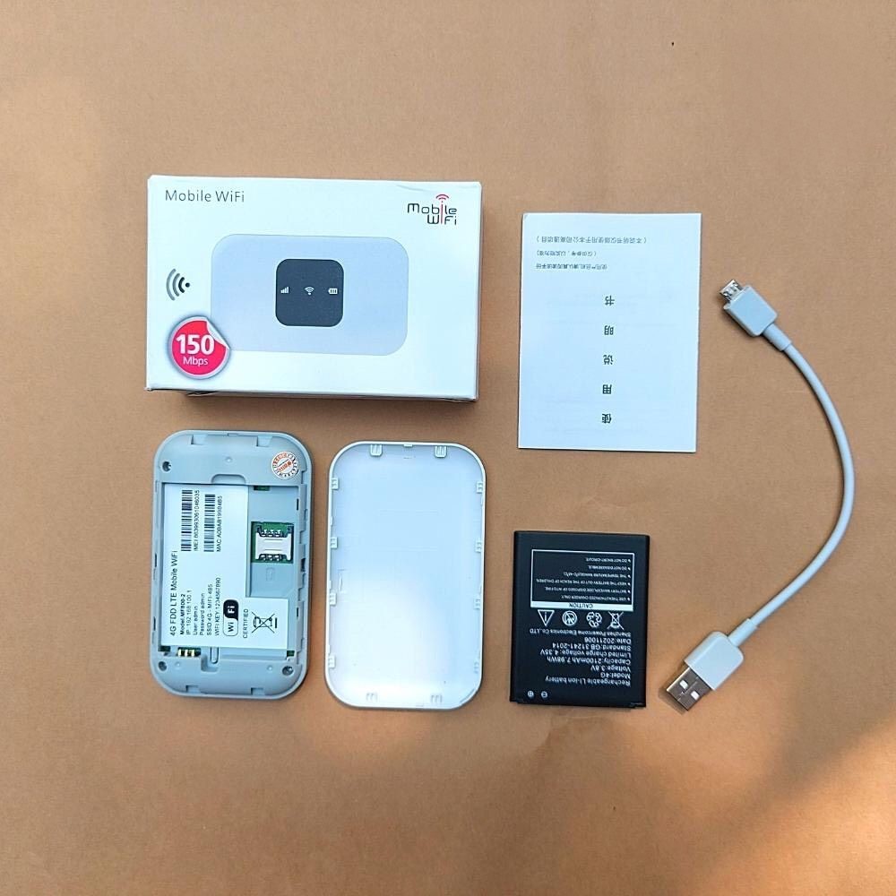 Bộ Phát WIFI Từ Sim 4G/5G/LTE MF800 - Pin 2100mAh ( hoạt động 6-8h) - Bộ Phát WIFI Không Dây Kết Nối Tối Đa 10 Thiết Bị - Hàng Chính Hãng