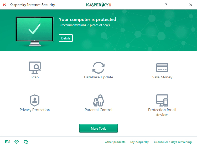 Kaspersky Internet Security Cho 5 Máy Tính - KIS5U - Hàng chính hãng