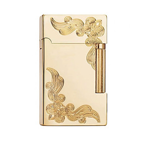 Vỏ Hộp Quẹt Bật Lửa Xăng Bấc Đá Hoa Văn Chìm Đẹp Độc Lạ Tiện Dụng Zorro Z612-203 - Dùng xăng bấc đá cao cấp