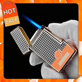 Vỏ Hột Quẹt Bật Lửa Khò Gas  COB-169 thiết kế nhỏ gọn tiện dụng - dùng gas cao cấp (giao màu ngẫu nhiên)