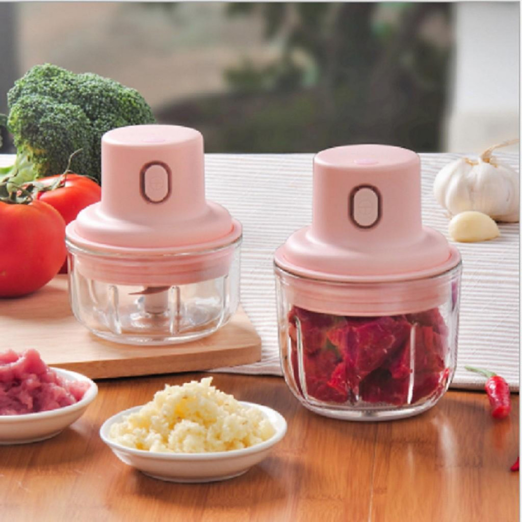 Máy xay tỏi ớt mini , xay thực phẩm , tiện lợi , đa năng sạc điện ,đơn giản dễ sử dụng