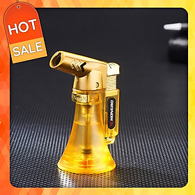 Vỏ Hột Quẹt Bật Lửa Khò Gas 1 Tia Cực Mạnh Hongbo HB854 Thiết Kế Đẹp Độc Lạ Cao Cấp - Giao Màu Ngẫu Nhiên