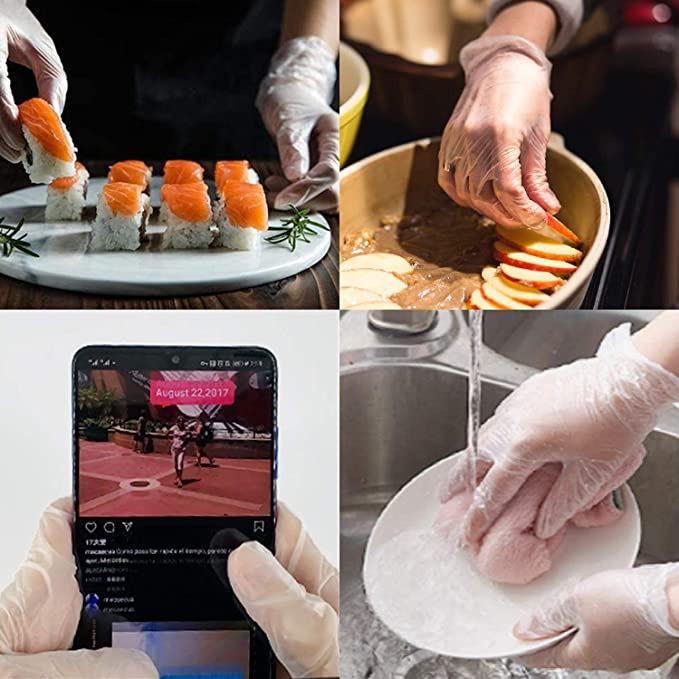 Hộp 100 Găng Tay Mỏng, Siêu Dai, Dùng 1 Lần, Nấu Ăn - Làm Bếp - Vệ Sinh - Tiện Dụng Trong Nhà - TakyHome 5858