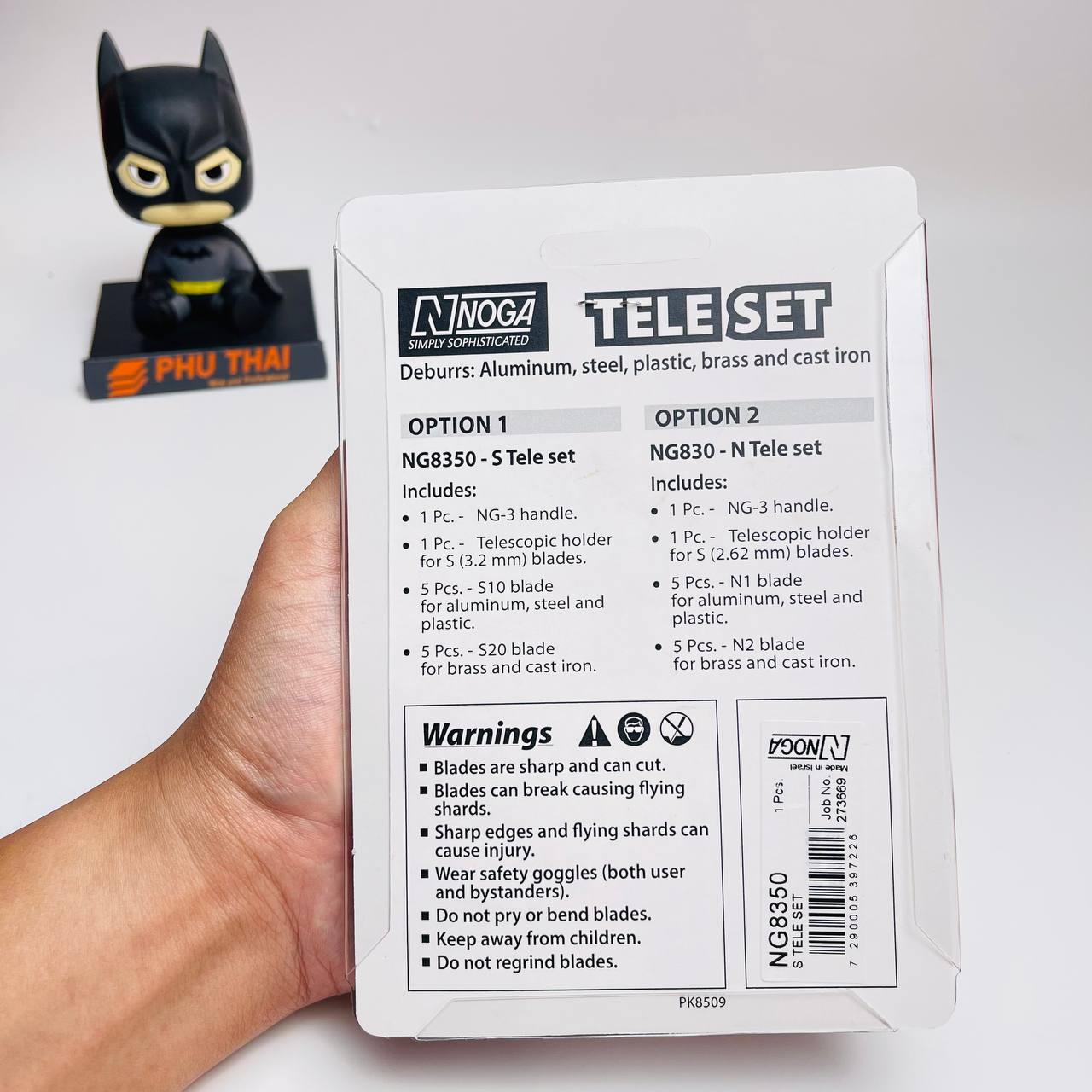 BỘ DAO CẠO BAVIA NOGA NG8350