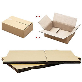 Combo 5 Thùng Carton Đóng Hàng 12 x 8 x 4 cm