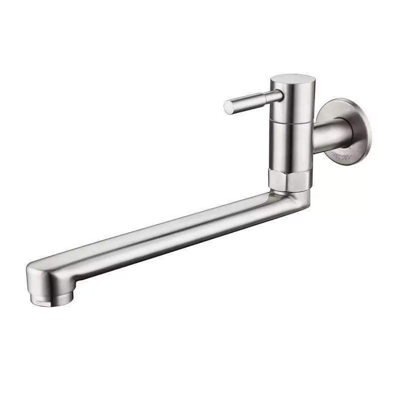 Vòi hồ + vòi chén thân dài Inox 304 cao cấp (Hàng chính hãng)