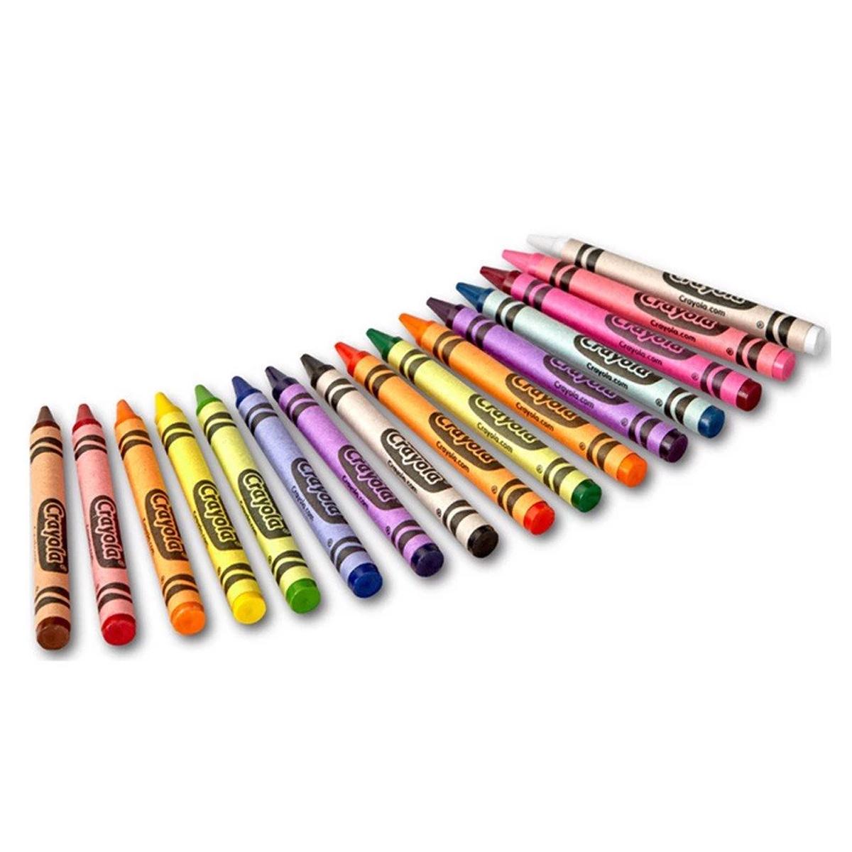 Hộp 16 Bút Sáp Màu Crayon - Crayola 523016