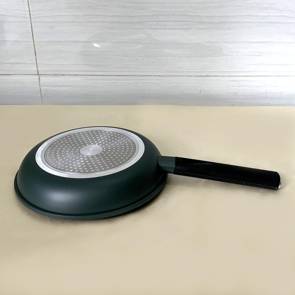 Tặng cặp nhấc nồi silicon- Bộ 2 chảo đáy từ H5, chảo 24cm + chảo vuông 15x20cm Seoulcook Hàn Quốc, dùng được tất cả các loại bếp, kể cả bếp từ / Induction