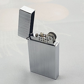 Vỏ Hột Quẹt Bật Lửa Upon Xăng DX08T Họa Tiết Xước Mịn - Dùng Xăng Bấc Đá