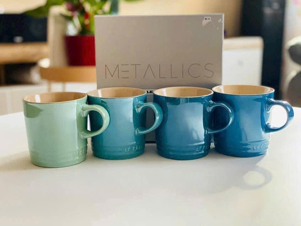 SET 4 CỐC LE CREUSET 350ml KÈM HỘP BOTANIQUE Hàng chính hãng