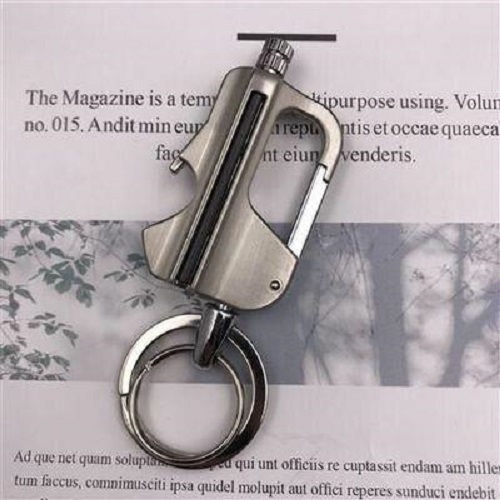 Vỏ Hột Quẹt Bật Lửa Móc Khóa Diêm Xăng Dolphin 690 Thiết Kế Đẹp Độc Lạ Nhỏ Gọn Nhiều Màu - Dùng Xăng Bấc Đá Cao Cấp