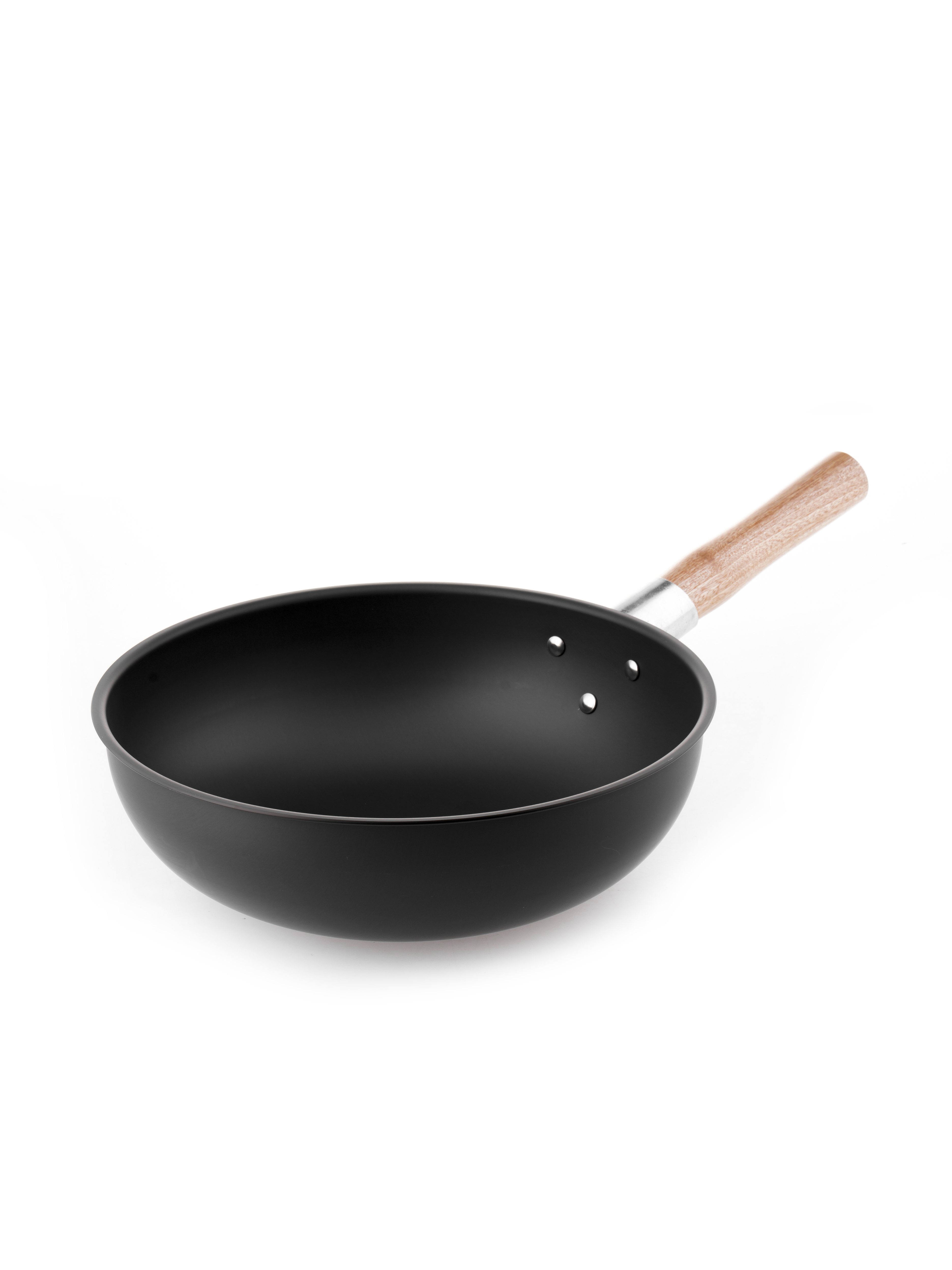 Chảo sâu lòng cán gỗ 32