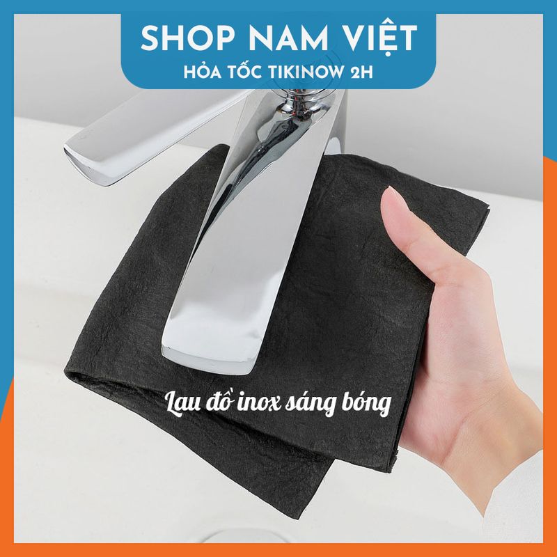 Khăn Lau Magic Siêu Thấm Lau Kính, Lau Inox Không Để Lại Vết
