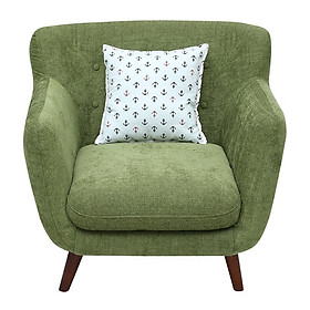 Ghế sofa đơn dùng để thư giãn, nghỉ ngơi, đọc sách - kèm gối ôm nhỏ SDDP05