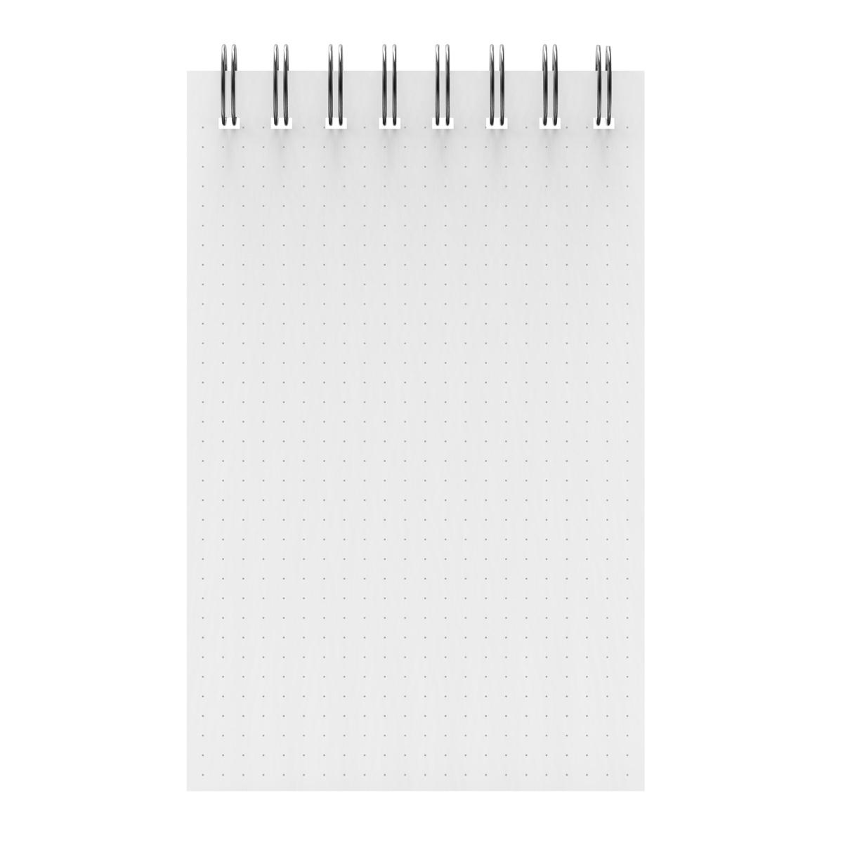 Sổ Lò Xo Bìa Cứng Marble B7 - Không Kẻ Có Chấm - 160 Trang 80gsm - The Sun 03