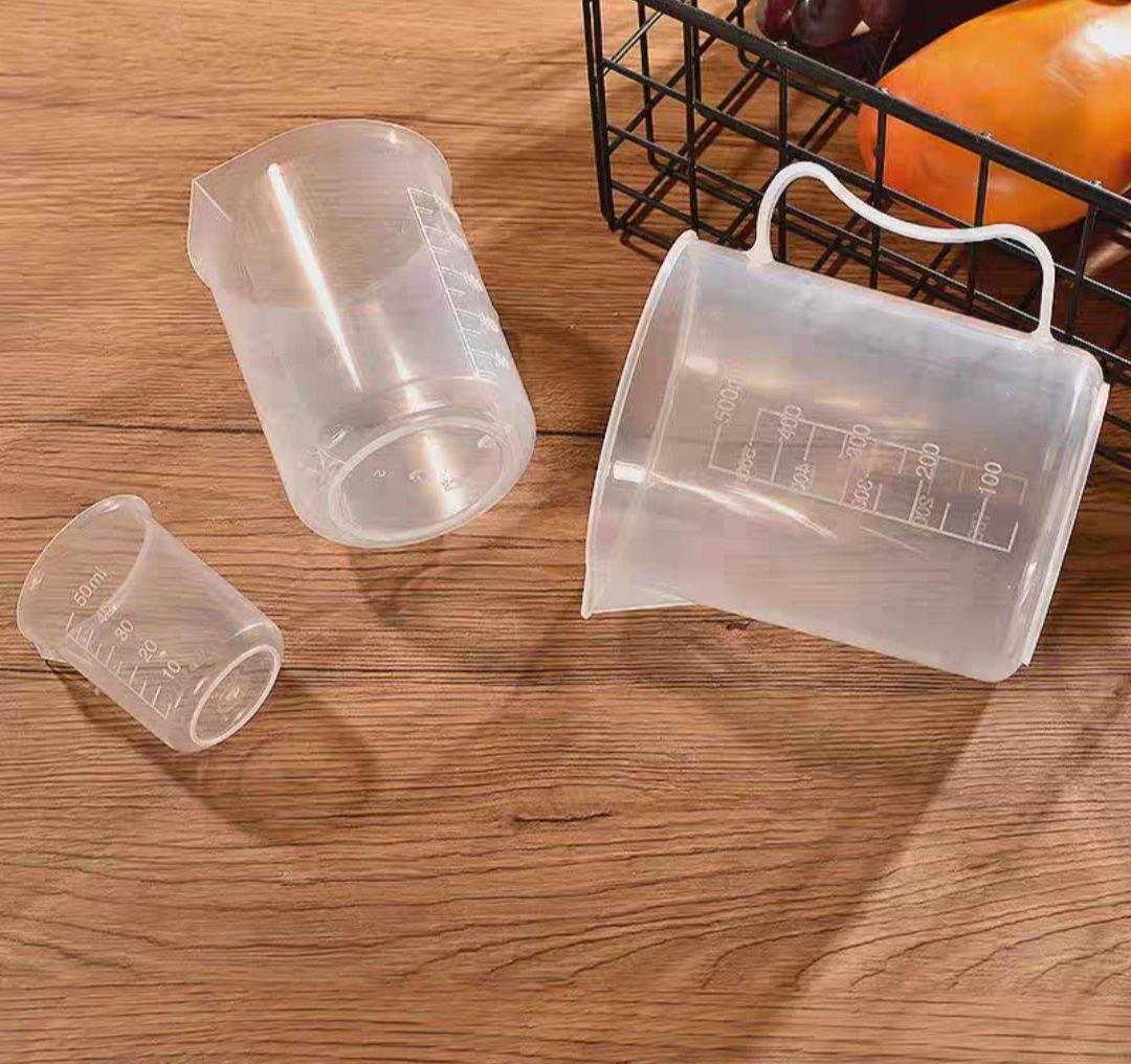Combo 4 Ca Đong Nhựa Pha Chế Trà Sữa (300ml/Ca)