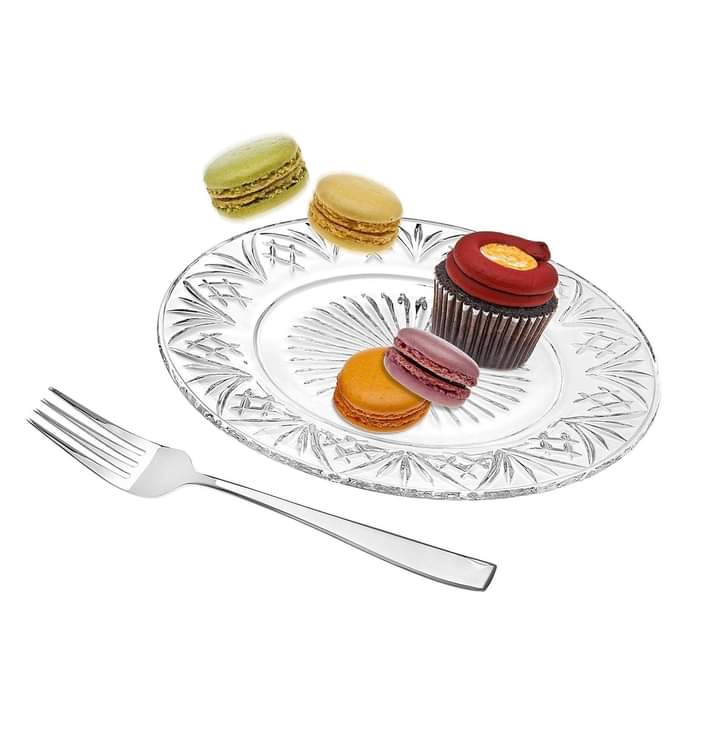 Set 4 đĩa pha lê Godinger Dublin Dinner Plate Hàng chính hãng