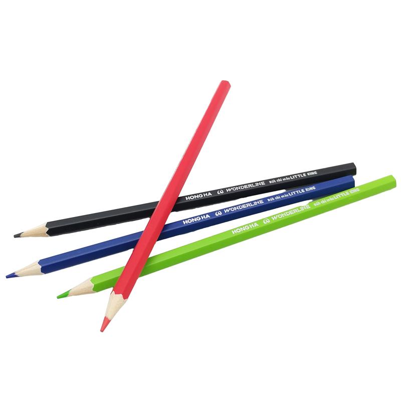 Hộp 12 Bút Chì Màu Little King - Hồng Hà 8124