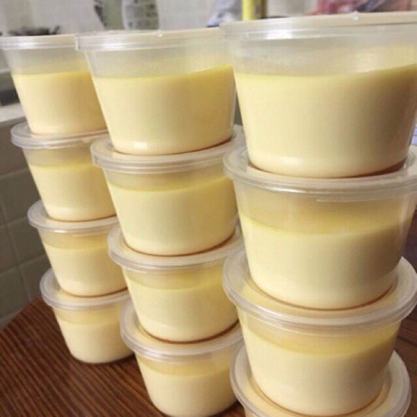 Combo 50 Khuôn Làm Bánh FLan Sữa Chua Rau Cau Có Nắp ( ĐK 7cm )