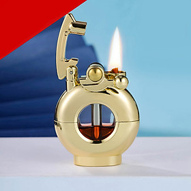 Vỏ Hột Quẹt Bật Lửa Xăng Bấc Đá Chief CF231 Lộ Thiên Hiển Thị Mức Nhiên Liệu Đẹp Độc Lạ Tiện Dụng - Nhiều Màu