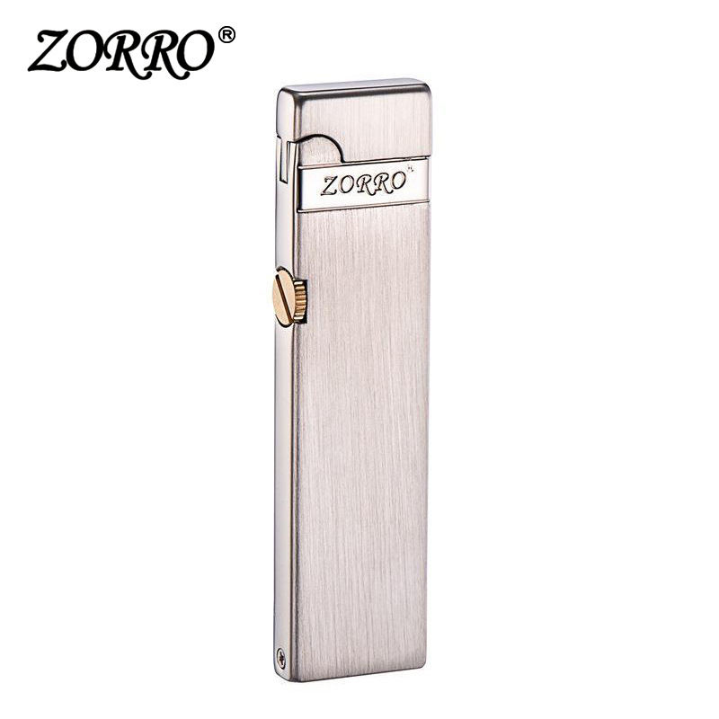 Vỏ Hột Quẹt Bật Lửa Xăng Đá Zorro Z725 Siêu Mỏng - Nhiều Màu