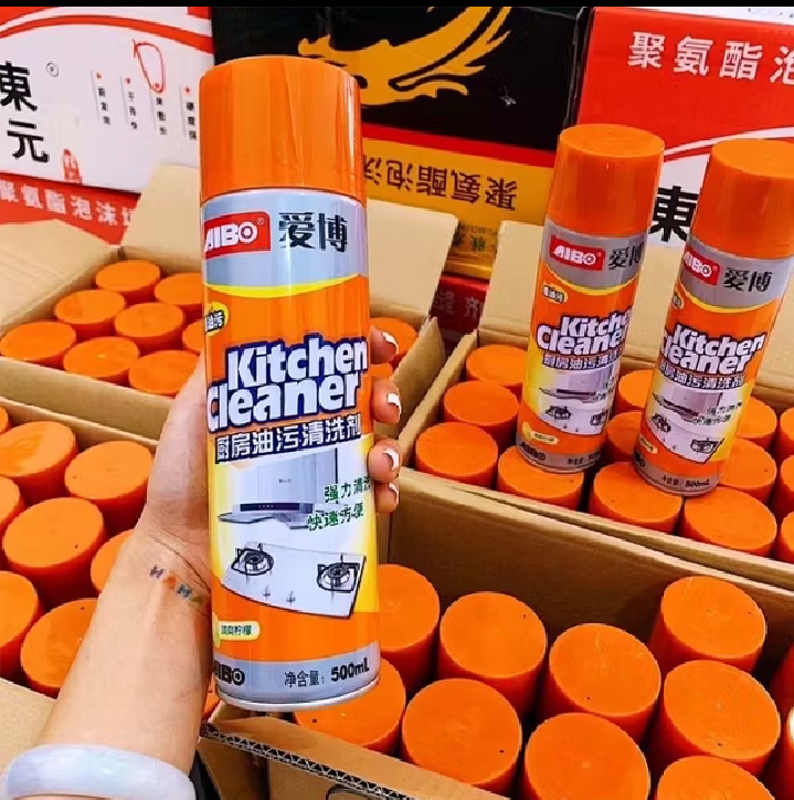 Chai xịt Tẩy rửa nhà bếp đánh bay mọi vết dầu mỡ