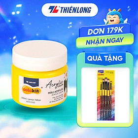 Màu nước Acrylic dạng hủ 100ml Thiên Long Colokit ACR-C010