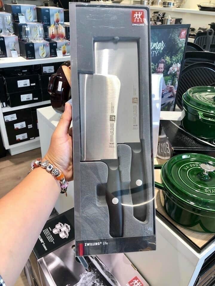 SET ĐÔI DAO CHẶT - DAO THÁI ZWILLING LITE MADE IN GERMANY Hàng chính hãng