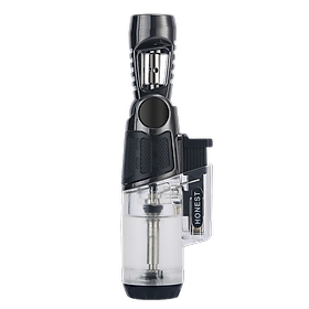 Vỏ Hột Quẹt Bật Lửa Gas Honest BCZ-777 Khò 3 Tia Cực Mạnh, Nhìn Thấy Lượng Gas - Nhiều Màu