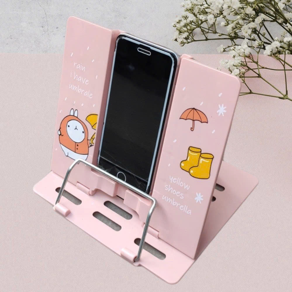 Giá kẹp đỡ sách (5693), đỡ điện thoại để bàn chống cận thị cho bé -Hàng Việt Nhật