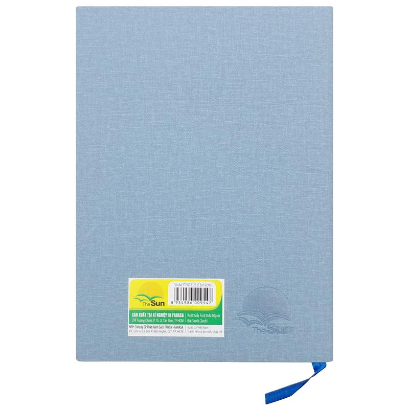 Sổ Bìa Da Phối 3 Màu ST - The Sun N02-23