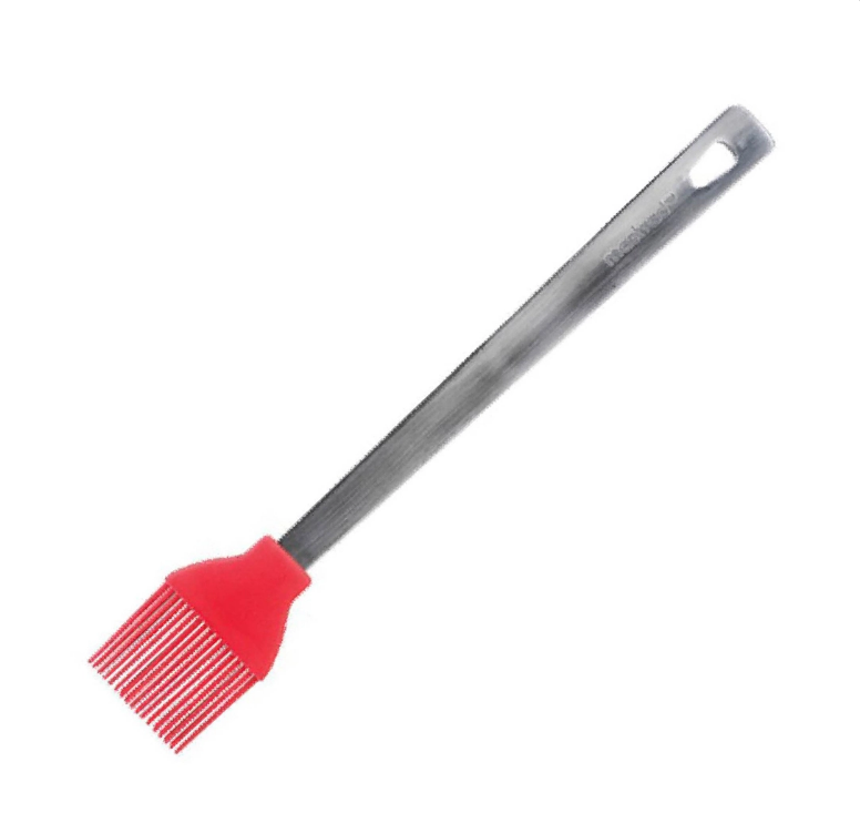 Mastrad - Cọ quét bằng silicon màu đen / màu đỏ - 26cm