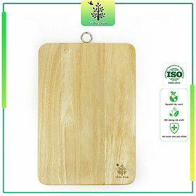 Thớt gỗ hình chữ nhật, có khoen size 30cm | Gỗ Đức Thành 03071 | Đạt chứng nhận vệ sinh an toàn thực phẩm